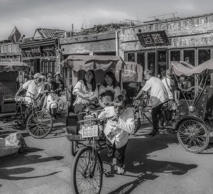 史维生 银锭桥畔
